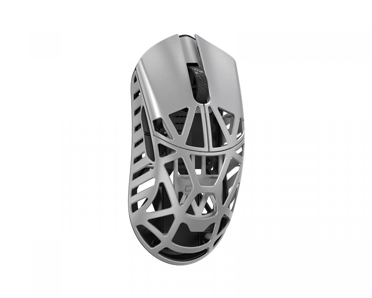 WLMouse Beast X Mini Pro - Silver [Omron Opticals] - Side Slits ...