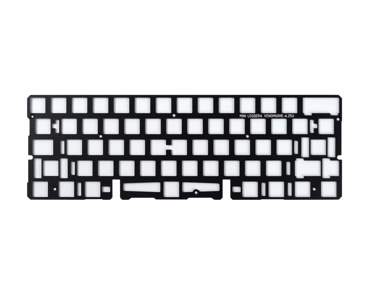 Geon Works Venom60HE Plate 6.28u - Aluminium - MaxGaming.com