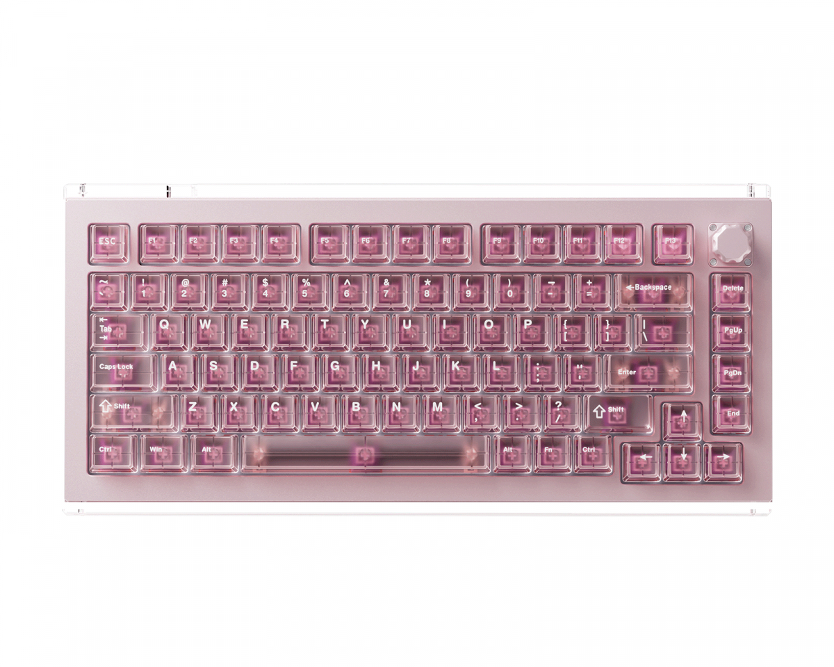 DrunkDeer A75 Master - Hall Effect Gaming Keyboard - Champagne