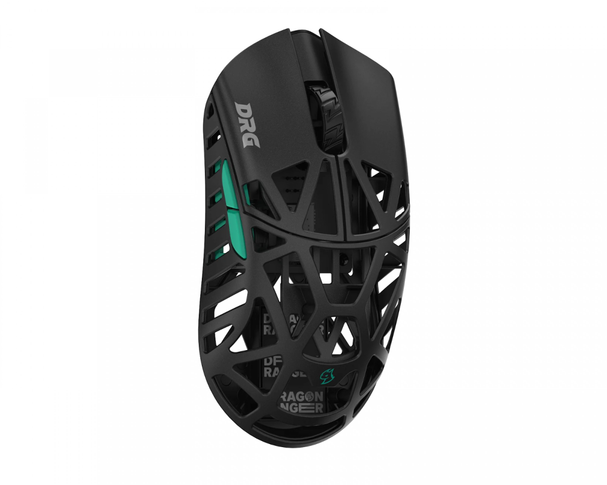 WLMouse x DRG Beast X Max Gaming Mouse - Side Slits - Black