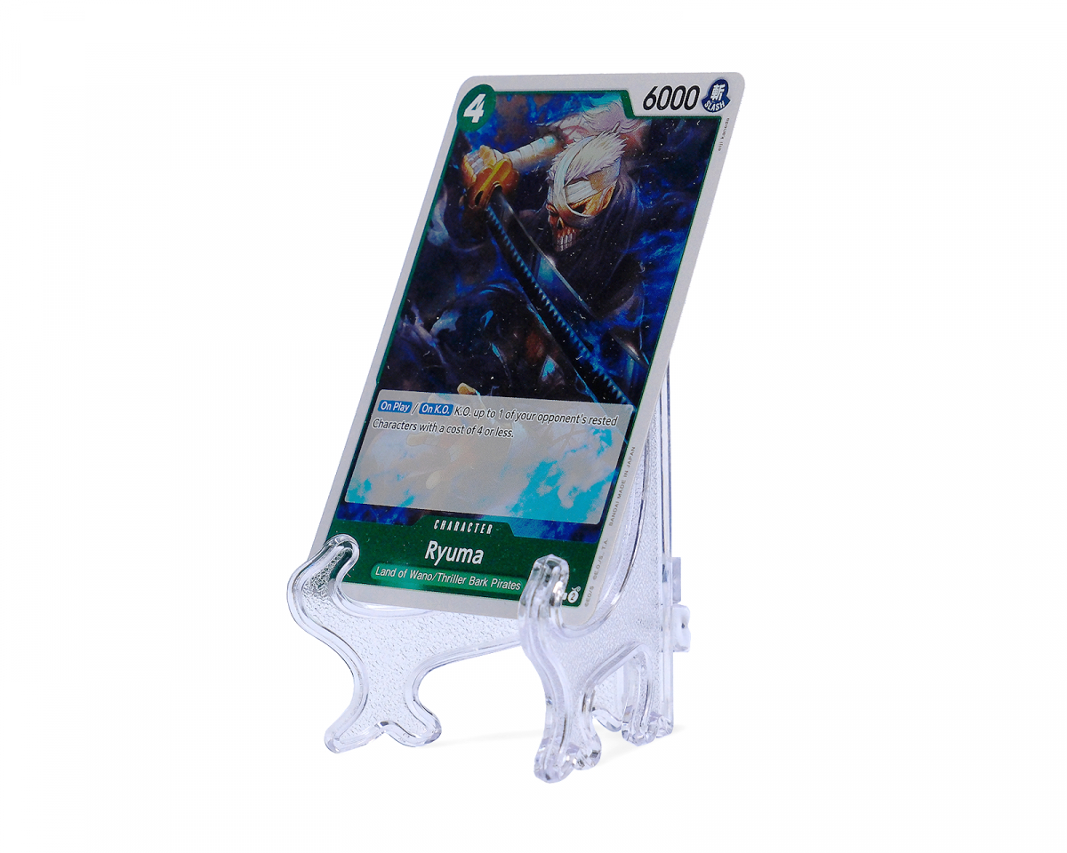 MaxCustom TCG Card Stand - Transparent