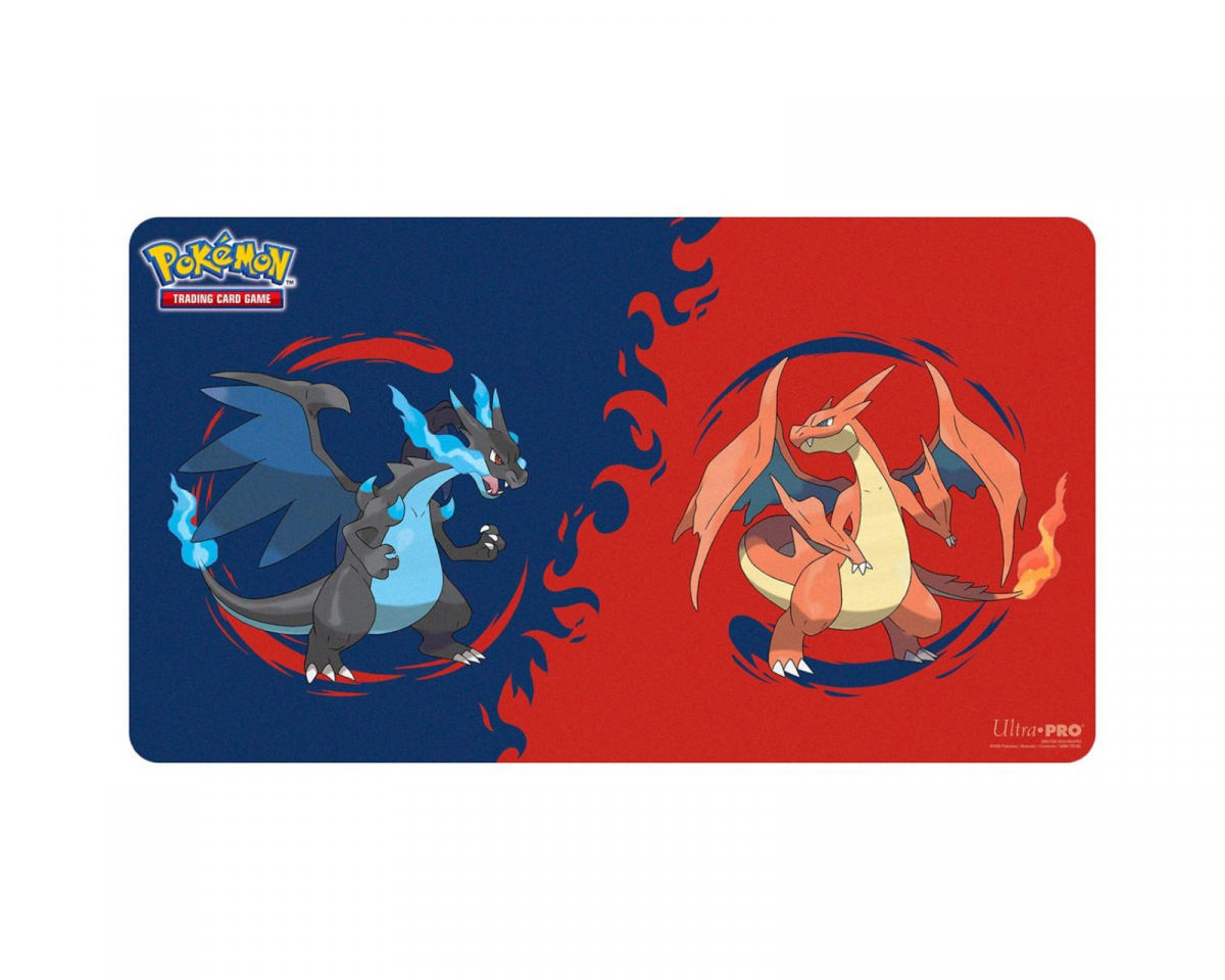 Pokmon Playmat Mega Charizard X/Y - MaxGaming.com