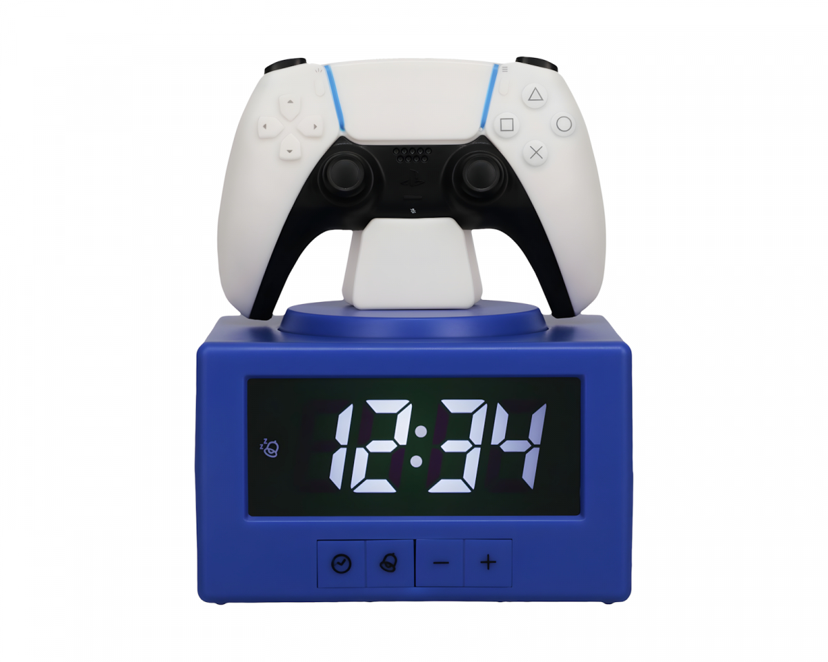 Paladone Play Station Controller Icon Alarm Clock - MaxGaming.com