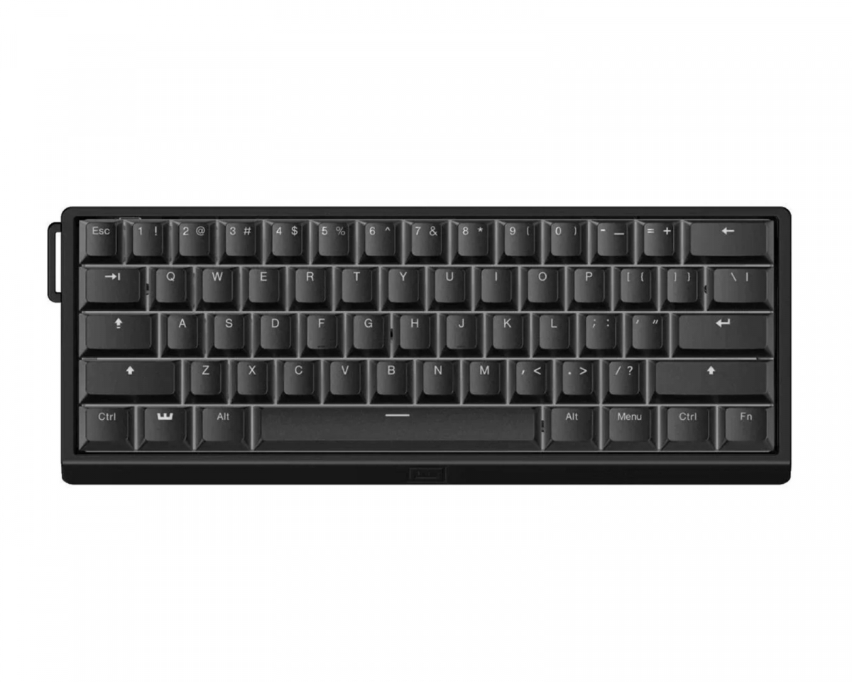 Wooting 60HE V2 Keyboard - ANSI Non Split - Black Aluminum
