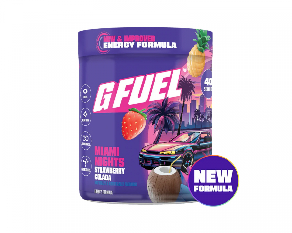 G FUEL Miami Nights 2.0 - MaxGaming.com
