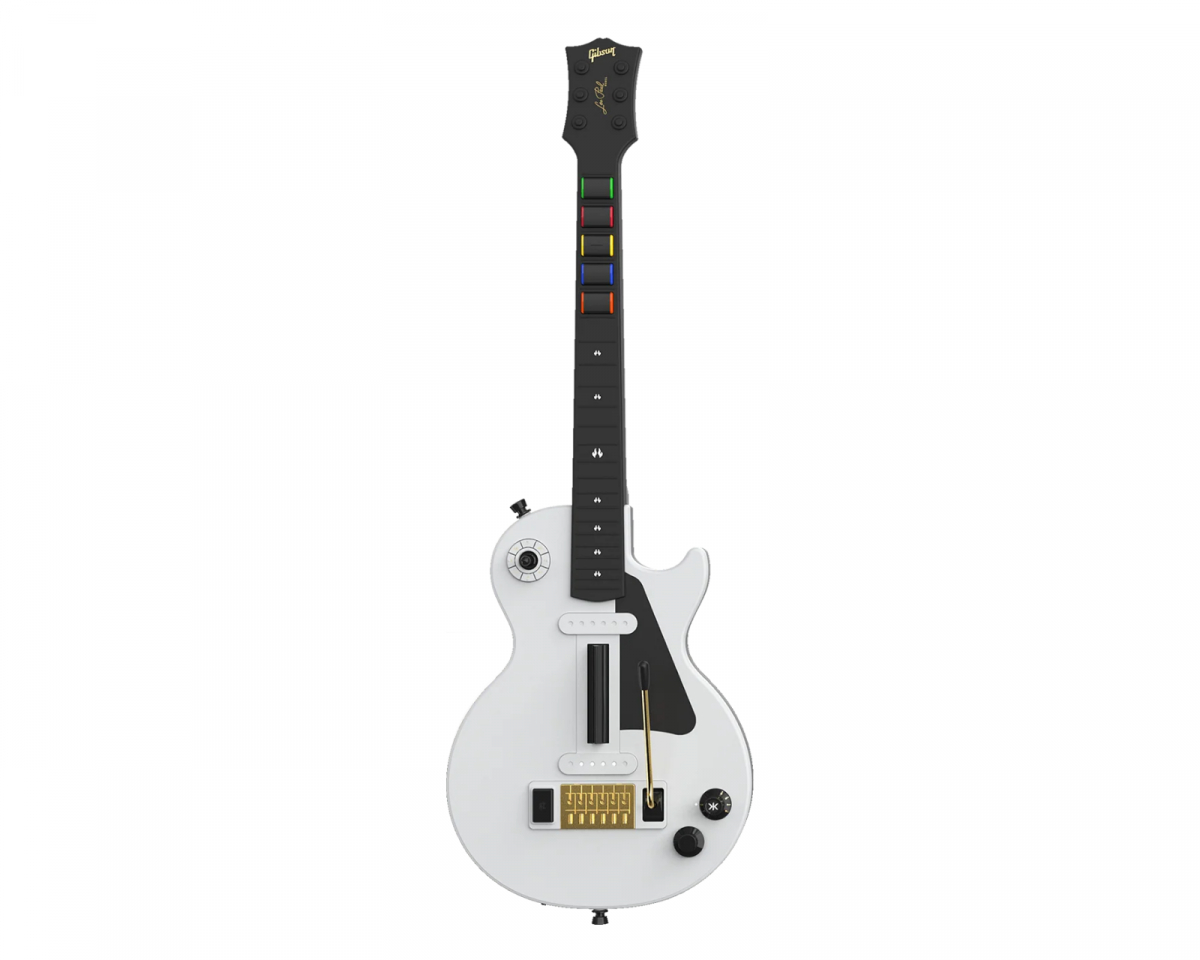 CRKD Gibson Les Paul Guitar Controller - Alpine White Pro Edition