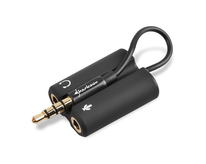 mestre overrasket pels Sharkoon PMP35 Headset adapter - MaxGaming.com