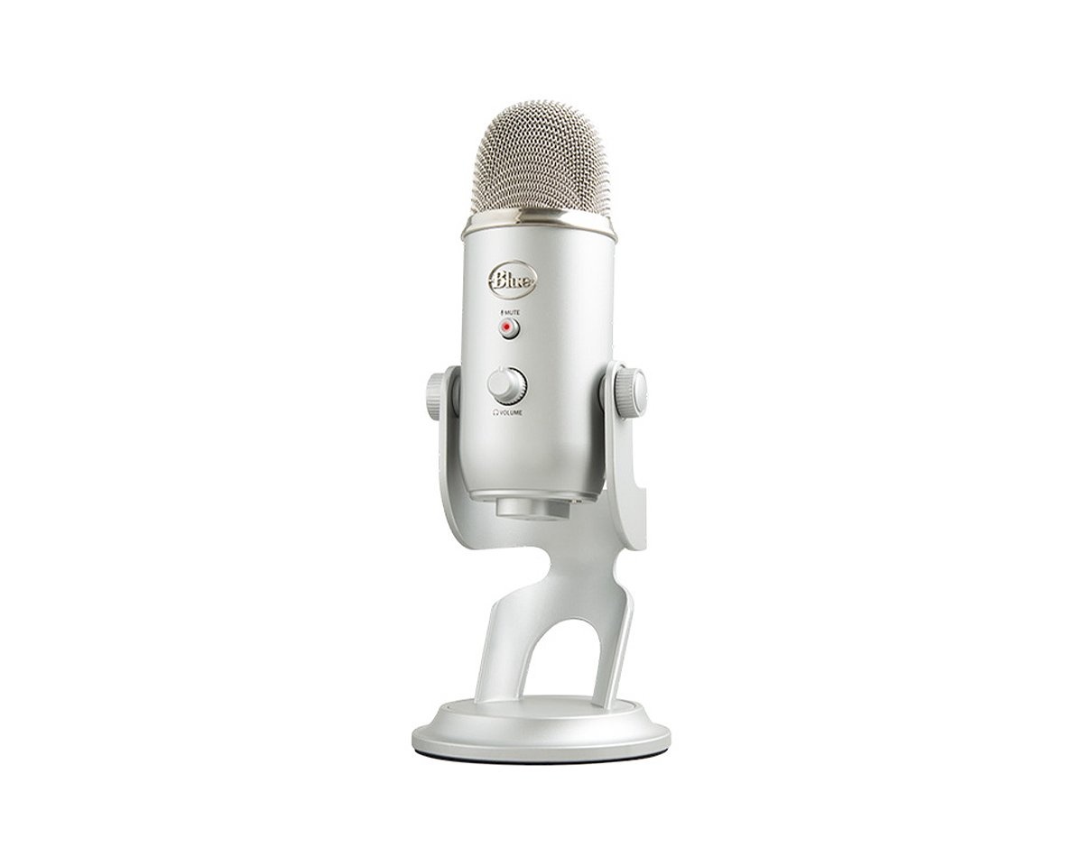 fordøjelse tigger Forfatter Blue Microphones Yeti USB Microphone - Silver - MaxGaming.com