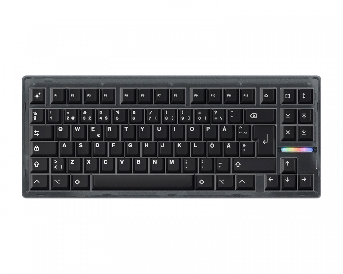 Wooting 80HE Ghost ISO + WoB Keycaps - MaxGaming.com