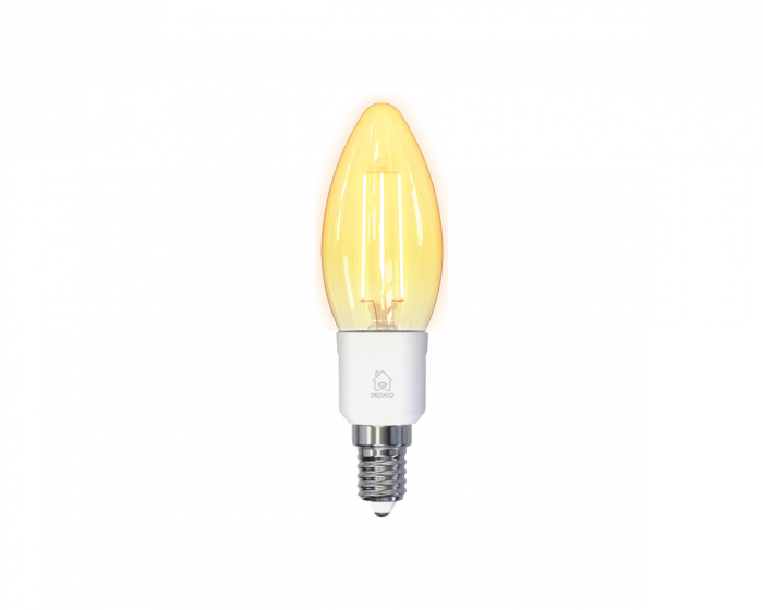 Deltaco Smart Home LED-light Filament E14 WiFI 4.5W