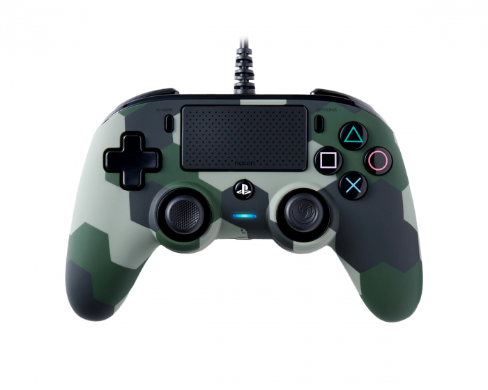 Nacon Wired Compact Controller Cammo Green (PS4/PC)