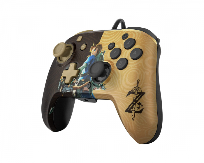 PDP Face Off Deluxe+ Audio Nintendo Switch Controller - Zelda