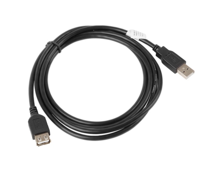 Lanberg USB Extension Cable 2.0 AM-AF 1.8 Meter