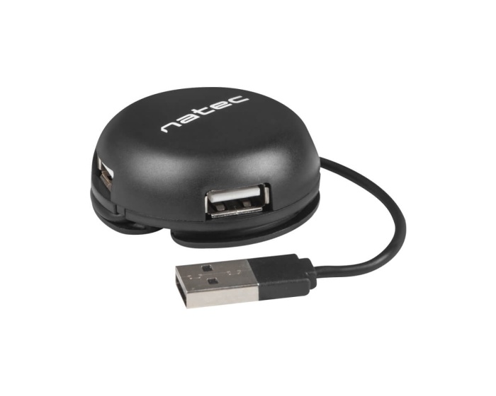 Natec Bumblebee Black 2.0 USB Hub 4 Ports