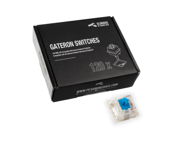 Glorious GMMK Gateron Blue Mechanical Switches