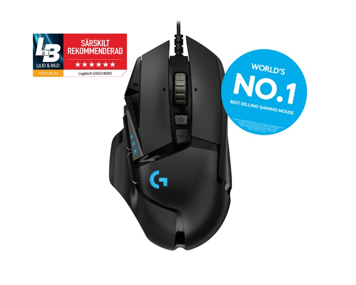 dødbringende fotografering pastel Logitech G502 Hero Gaming Mouse - MaxGaming.com