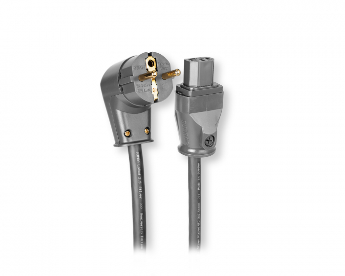 Supra LoRad 2.5 SPC CS-EU CEE Angled Power Cable - 1.5 meter