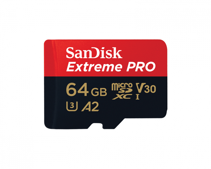 SanDisk MicroSDXC Card Extreme ProCard  - 64GB