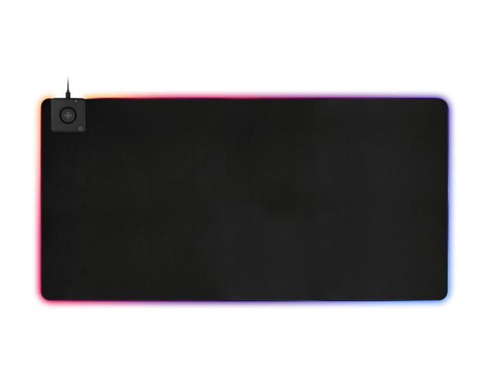 Deltaco Gaming Mousepad 3XL  RGB with Qi-charging