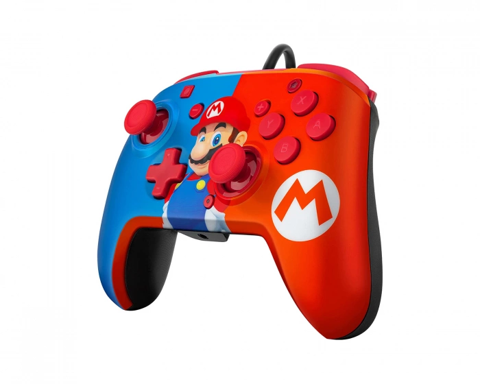PDP Face Off Deluxe+ Audio Nintendo Switch Controller - Mario