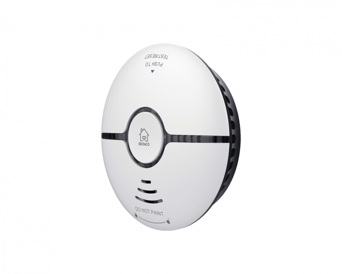 Deltaco Smart Home WiFi Smoke Alarm - White