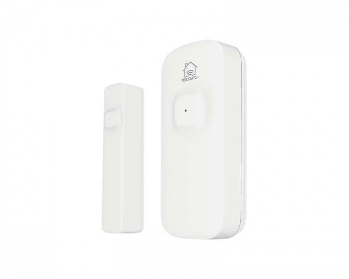 Deltaco Smart Home Magnetic door and window sensor, WiFi - White