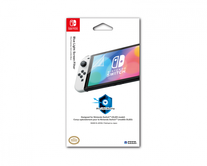 Hori Blue Light Screen Filter for Nintendo Switch OLED