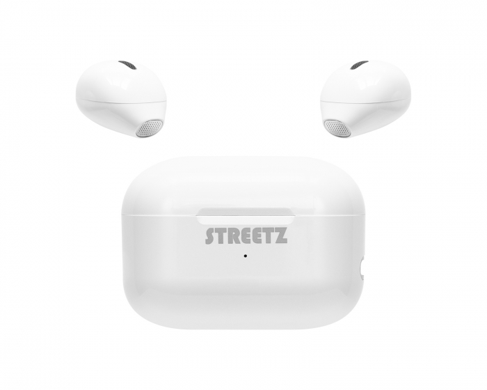 STREETZ True Wireless Mini Size In-Ear Earphones - White