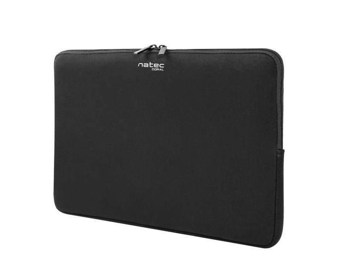 Natec Laptop Sleeve Coral 14.1” - Black
