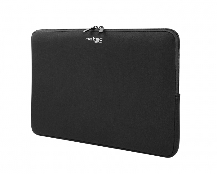 Natec Laptop Sleeve Coral 15.6” - Black
