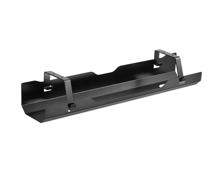 MaxMount Premium Under-desk Cable Tray Organizer - Black