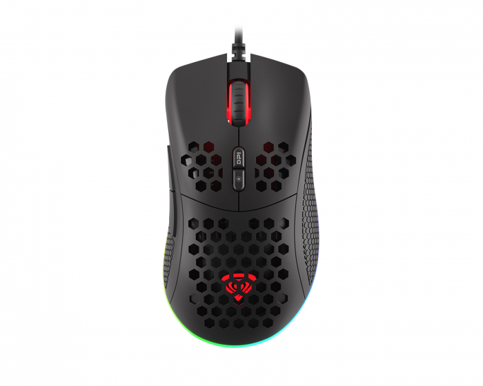 Genesis Krypton 555 Ultralight RGB Gaming Mouse - Black