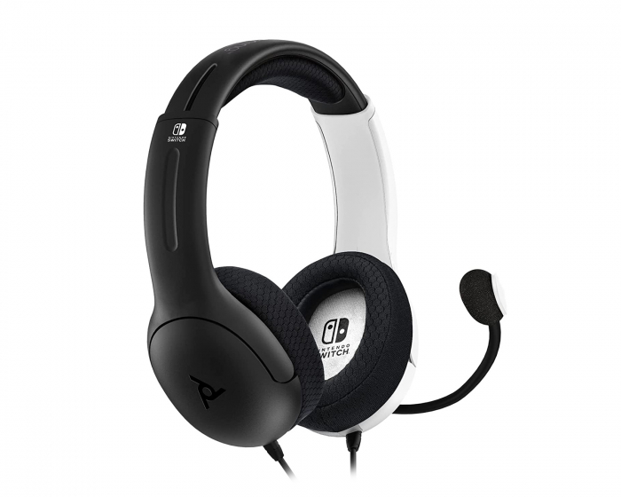 PDP LVL40 Stereo Gaming Headset (Nintendo Switch) - Black/White