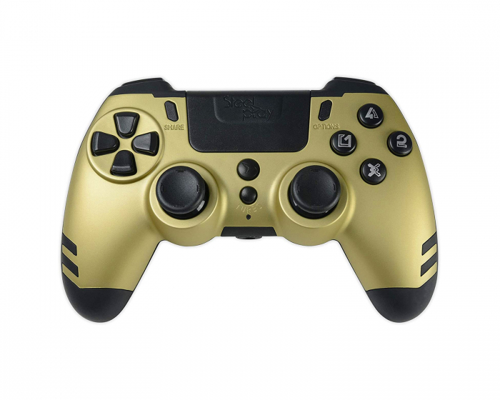 Steelplay MetalTech Wireless Controller PS4/PC - Gold 