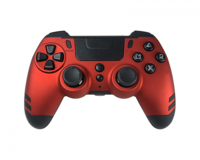 Steelplay MetalTech Wireless Controller PS4/PC - Red -