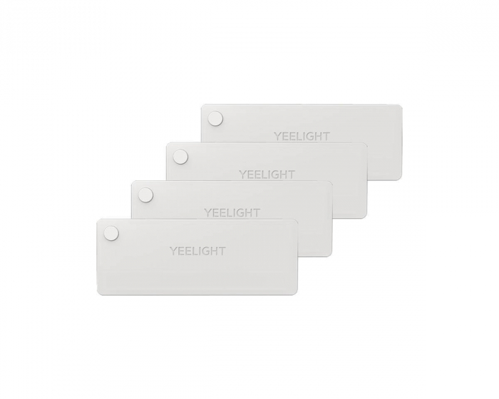 Yeelight LED Sensor Drawer Light, Rechargeable battery, USB-C, 4-pcs - White