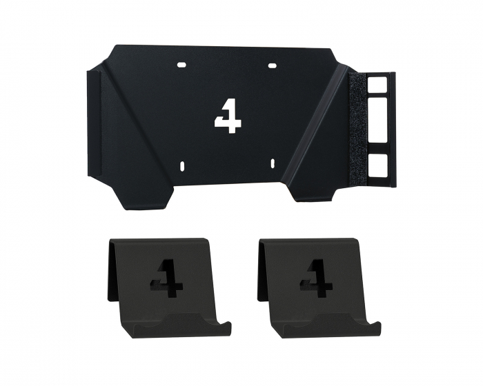 4mount Wall Mount Bundle for PS4 Pro - Black