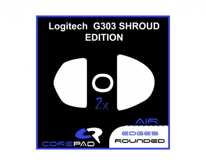 Skatez AIR for Logitech G303 Shroud Edition