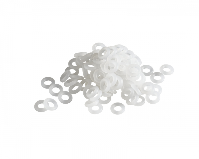 Glorious O-ring Cherry MX Dampener 120pcs - Translucent - 40A Thick (2.5mm)