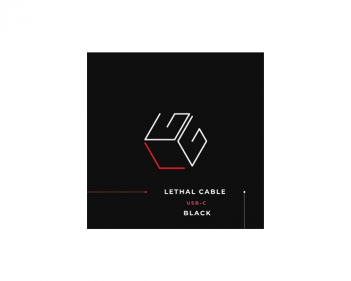 Lethal Gaming Gear Lethal Cable - USB-C Paracord Cable