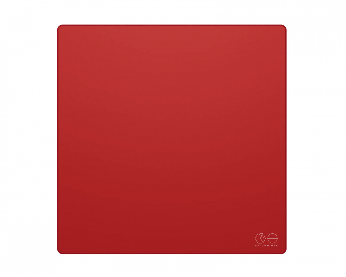 Lethal Gaming Gear Saturn PRO Gaming Mousepad - XL Square - XSOFT - Red