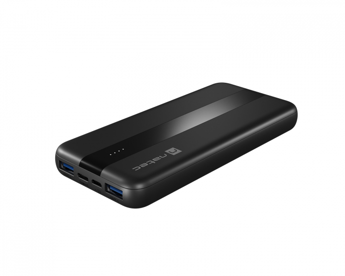 Natec Trevi Slim Q Powerbank 10000 mAh QC and PD - Black