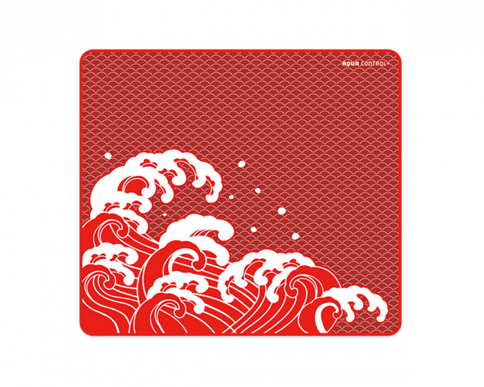 X-raypad Aqua Control Plus Mousepad - Wave - Fire - XL