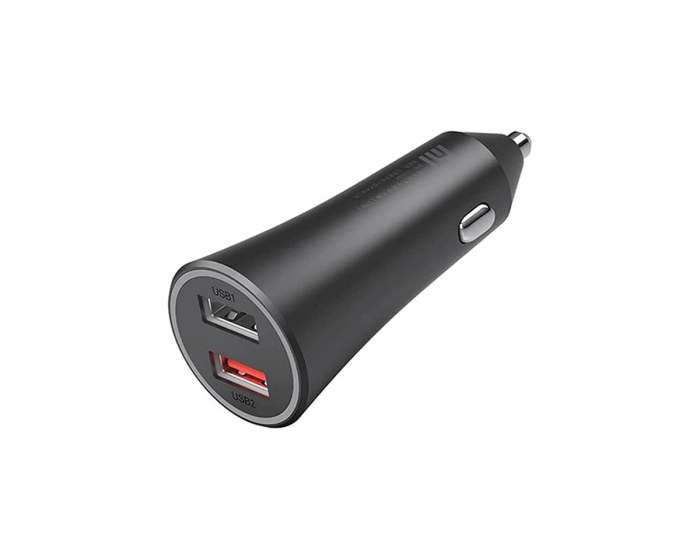 Xiaomi Mi 37W Dual-Port Car Charger - Black