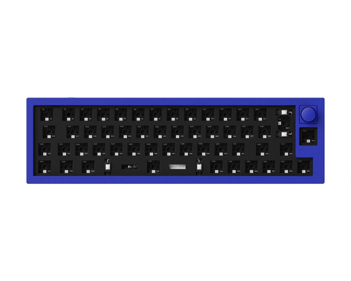 Keychron Q9 QMK 40% ISO Barebone Knob Version RGB Hot-Swap - Blue