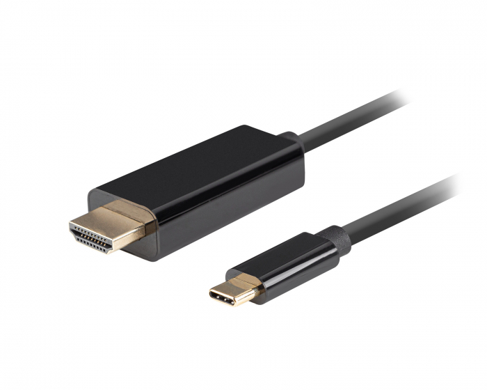 Lanberg USB-C till HDMI Cable 4k 60Hz Black - 3m