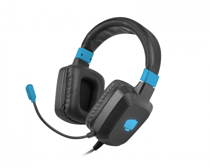 Fury Raptor Stereo Gaming Headset RGB - Black/Blue