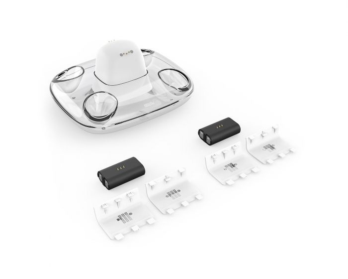 8Bitdo Dual Charging Dock for Xbox Wireless Controllers - White