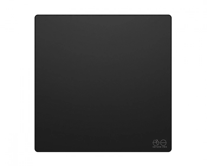 Lethal Gaming Gear Saturn PRO Gaming Mousepad - XL Square - Soft - Black