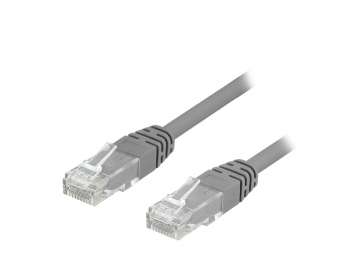 Deltaco UTP Network cable Cat6 2m - Grey